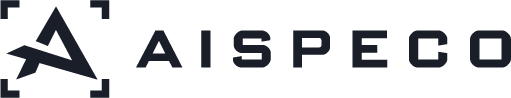 AISPECO company logo, manufacturer of advanced geospatial data collection platforms