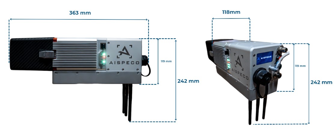HELIUX ATOM is a lightweight sensor payload combines a survey-grade scanner and a high-resolution camera for unmatched precision.